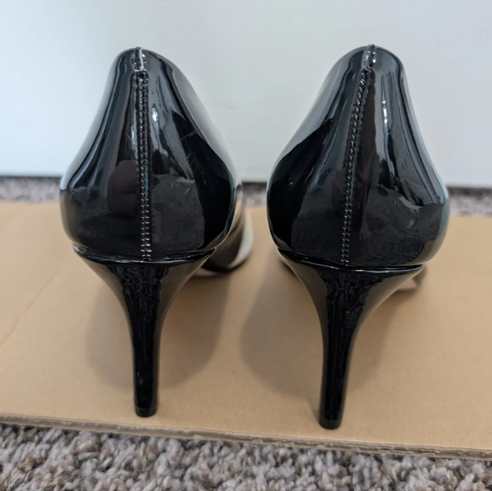 INC International Concepts Zitah Striped Pointed Toe Pumps